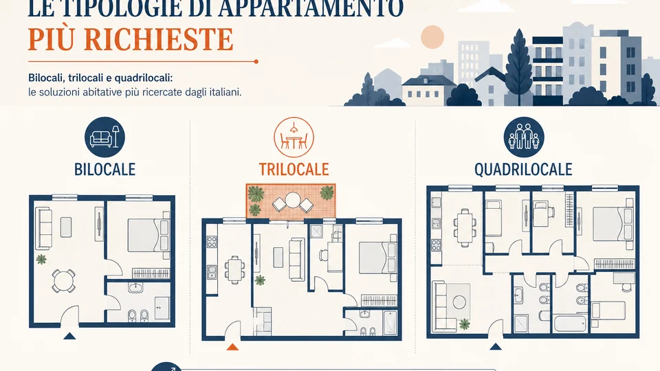 Tipologie immobili più richieste Padova