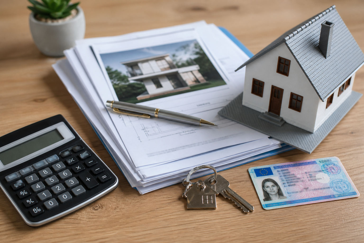 Percorso mutuo prima casa under 36 — illustrazione informativa documenti e banca